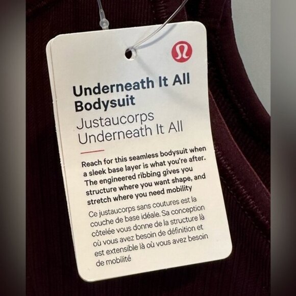 Lululemon Underneath It All Bodysuit in Dark Adobe - Picture 8 of 11